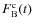 $F^{\rm c}_{\rm B}(t)$