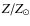 $Z/Z_\odot$