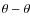 $\theta-\theta$