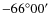 $-66^{\circ}00'$