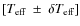 $[ T_{\rm eff}~\pm~ \delta
T_{\rm eff}]$