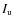 $I_{{\rm u}}$