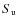 $S_{{\rm u}}$