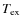 $T_{\rm ex}$