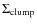 $\Sigma _{\rm clump}$