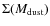 $\Sigma(M_{\rm dust})$