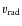 $v_{\rm rad}$