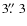 $3\hbox{$.\!\!^{\prime\prime}$ }3$