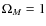 $\Omega_M = 1$