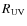 $R_{\rm UV}$