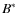 $B^{\ast}$