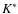 $K^{\ast}$