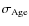$\sigma_{{\rm Age}}$