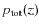 $p_{\rm tot}(z)$