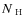 $N_{\rm ~H}$
