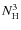 $N_{\rm H}^3$
