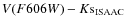 $V(F606W)-K{\rm s}_{\rm ISAAC}$