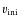 $v_{{\rm ini}}$