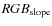 $RGB_{\rm slope}$