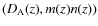 $(D_{\rm A}(z), m(z)n(z))$