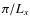 $\pi/L_x$