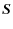$\displaystyle {\vec{S}}$