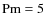 ${\rm Pm}=5$
