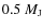 $0.5~M_{\rm J}$