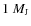 $1~M_{\rm J}$