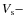$V_{\rm s}-$