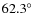 $62.3^{\circ }$