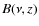 $B(\nu,z)$