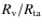 $R_{\rm v}/R_{\rm ta}$