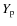 $Y_{\rm p}$