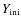$Y_{\rm ini}$