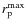 $r_{\rm p}^{\rm max}$