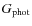$G_{\rm phot}$