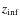 $z_{\rm inf}$