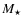 $M_{\star}$