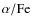 $\rm\alpha/Fe$