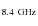 $_{\rm {8.4~GHz}}$