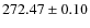 $272.47\pm 0.10$