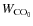 \ensuremath{{W}_\ensuremath{{\rm CO_0}}}