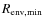 $R_{\rm env,\min}$