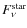 $F^{\rm star}_{\nu}$