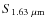 $S_{1.63~\mu\rm m}$