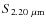 $S_{2.20~\mu\rm m}$