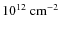 $\rm 10^{12}~cm^{-2}$
