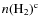 $n({\rm H_2})^{{\rm c}}$