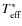 $T^*_{\rm eff}$